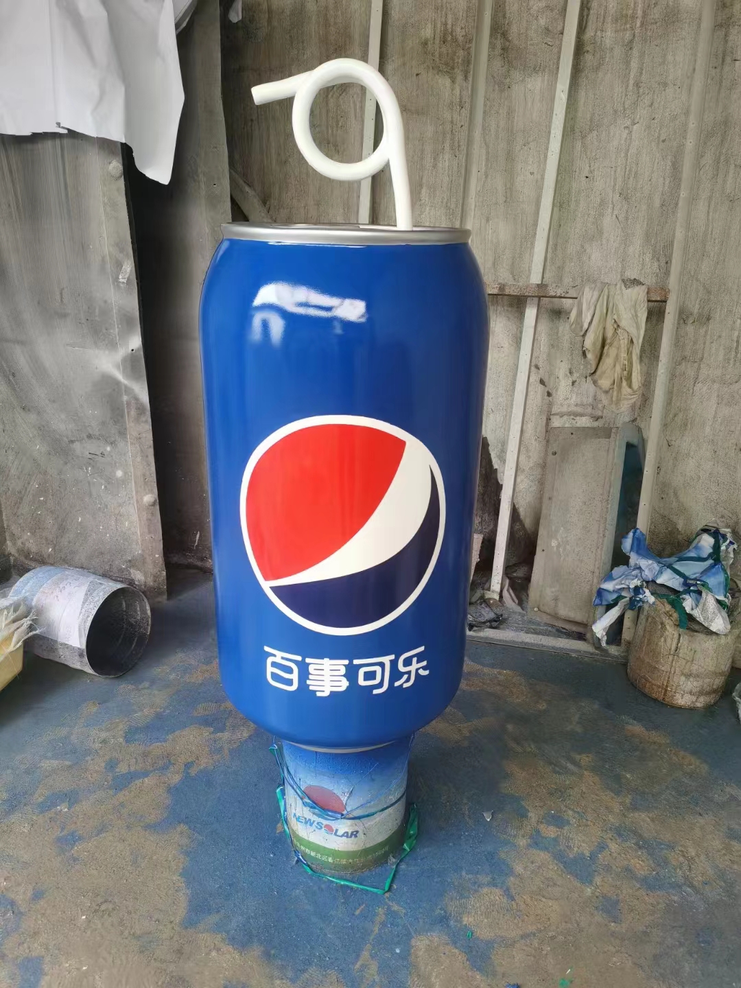 玻璃钢百事可乐造型